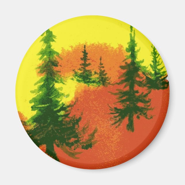 Pine Tree Magnet (Front)