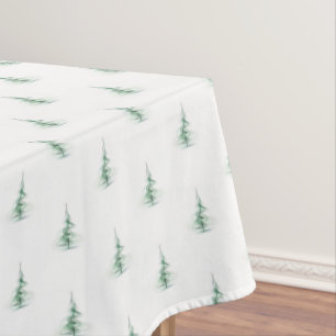 Pine Tree Pattern minimal Tablecloth