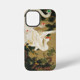 Pine Tree & Phoenix (Love Heart Phoenix), Jakuchu iPhone 12 Mini Case