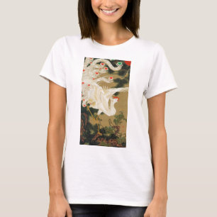 Pine Tree & Phoenix (Love Heart Phoenix), Jakuchu T-Shirt