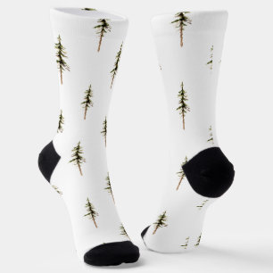 Pine Tree Socks
