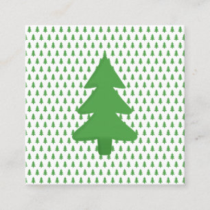 Pine Tree Square Business Card