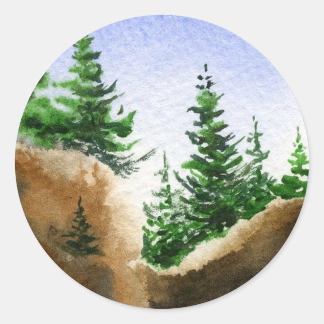 Pine Tree Sticker (Front)