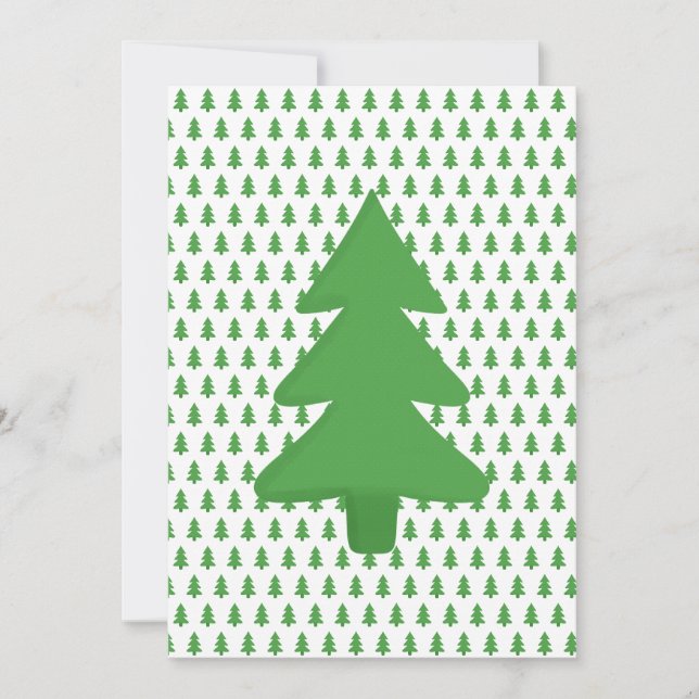 Pine Tree Thank You Card (Front)