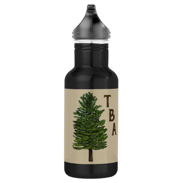 Pine Tree Water Bottle (Right)