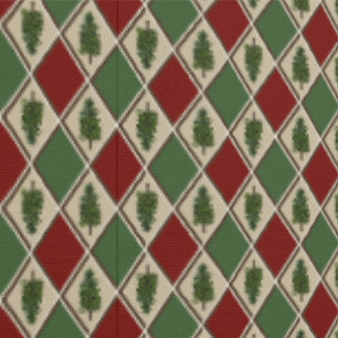 Pine Trees and Harlequin Wallpaper