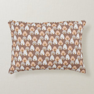 Pine Trees Botanical Pattern Cosy Fall Autumn Home Decorative Cushion