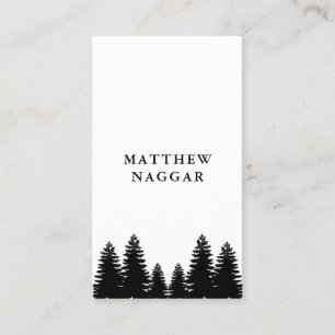 Pine Trees Business Card