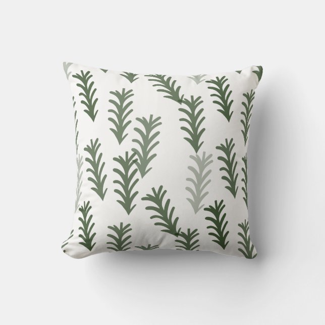 Pine trees cushion (Front)