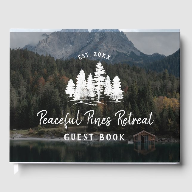 Pine Trees Green Guest House Vacation Rental Home Guest Book (Front)