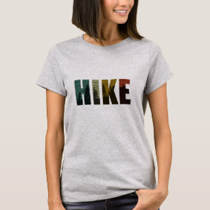 Pine trees into the woods hike vintage T-Shirt