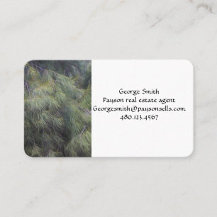 Pine Trees Needles Business Card