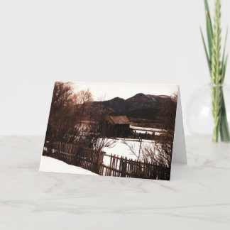 Pine Valley Barn Card