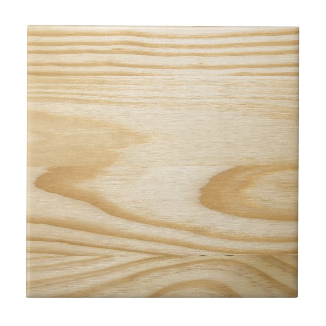 Pine Wood Texture Background Tile (Front)