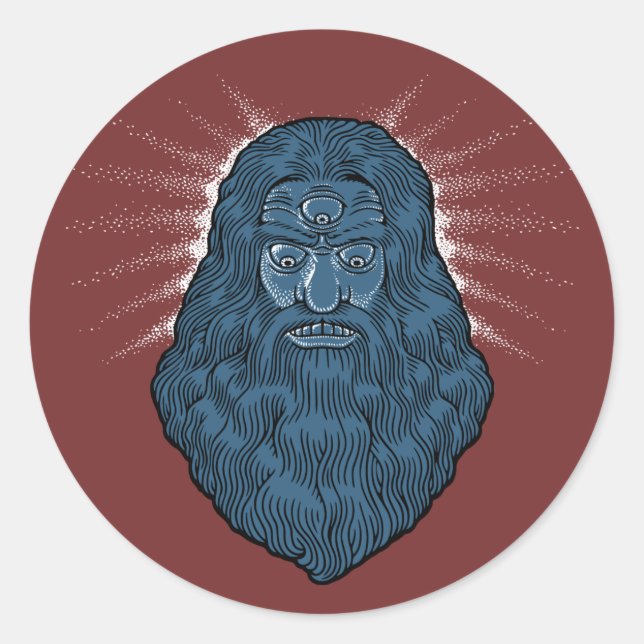 Pineal Prophet Classic Round Sticker (Front)