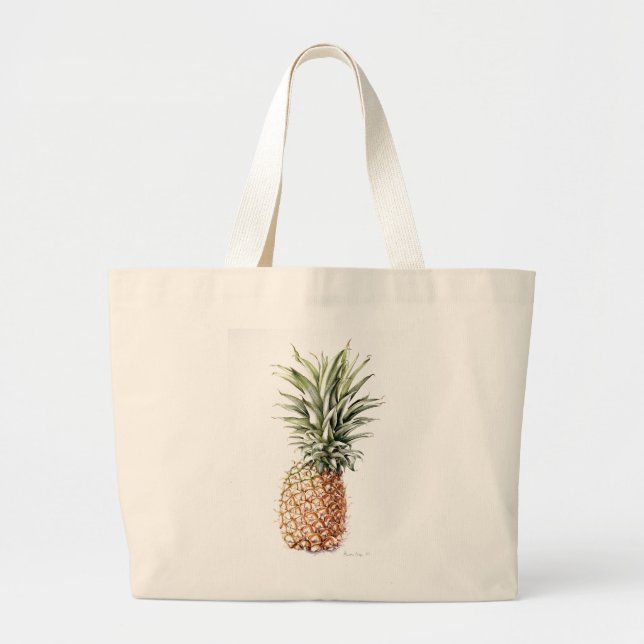 Pineapple 1997 large tote bag (Front)