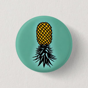 Pineapple 3 Cm Round Badge