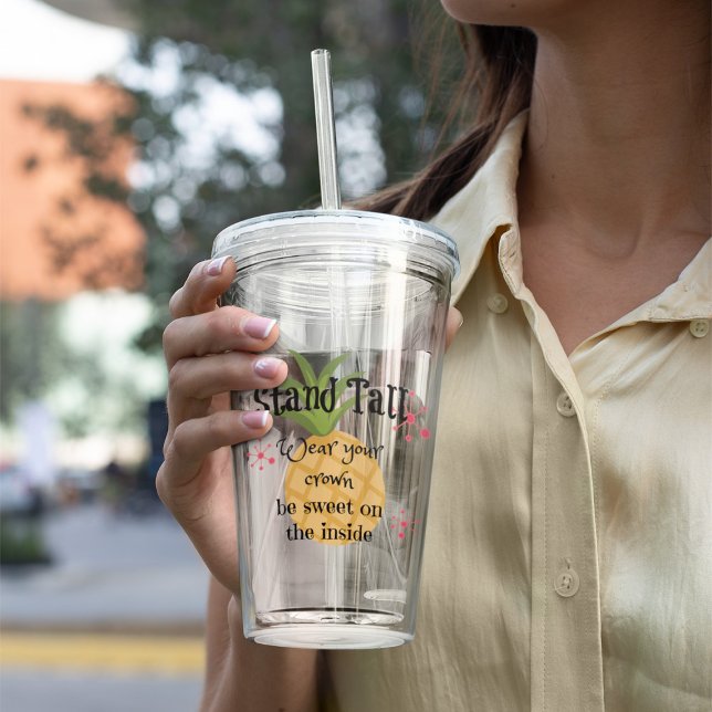 Pineapple Acrylic Tumbler (Creator Uploaded)