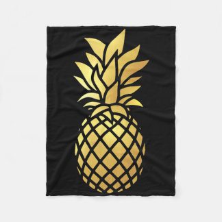 Pineapple Aloha Beaches T Shirt Hawaiian Hawaii Vi Fleece Blanket