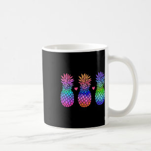 Pineapple Aloha Hawaii Tropical Fruit Summer Vacat Coffee Mug