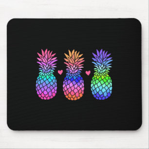 Pineapple Aloha Hawaii Tropical Fruit Summer Vacat Mouse Mat