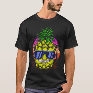 Pineapple Aloha Honolulu Tropical T-Shirt