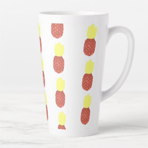 Pineapple Aluminium Water Bottle Latte Mug