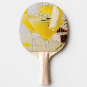 Pineapple and ginger Fresca cocktail Ping Pong Paddle