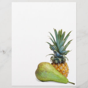Pineapple and pear flyer