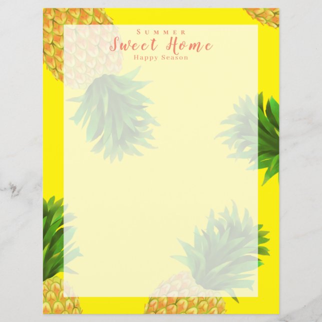 Pineapple Aqua (Front)