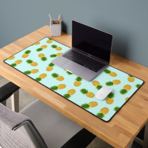 Pineapple Aqua Desk Mat