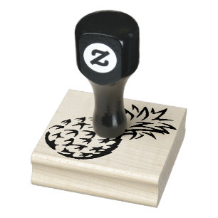 Pineapple art stamp