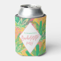 PINEAPPLE BACHELORETTE PARTY can cooler