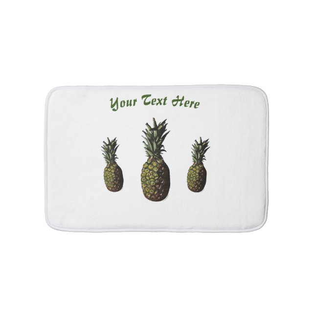 Pineapple Bath Mat (Front)