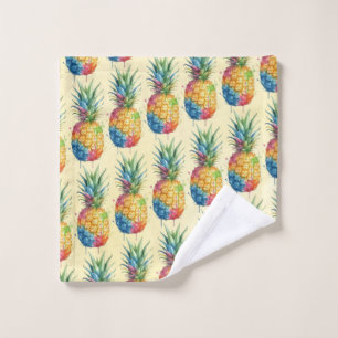 Pineapple Bath Towel Set