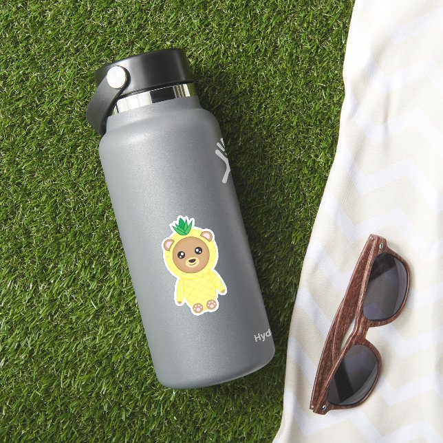 Pineapple Bear Sticker (HydroFlask Insitu)