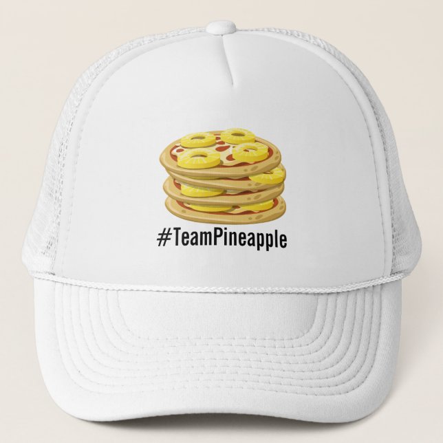 Pineapple belongs on Pizza Hat (Front)