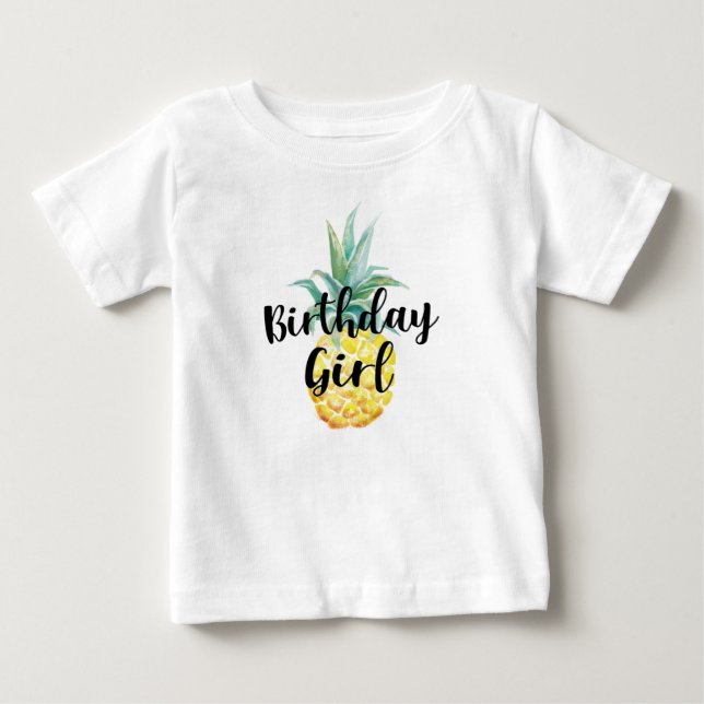 Pineapple Birthday Girl Shirt (Front)