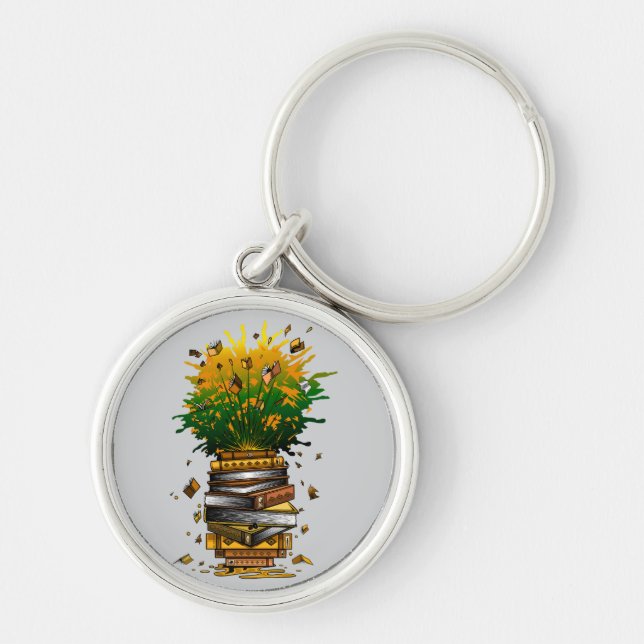 Pineapple Books Key Ring (Front)