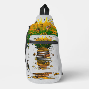 Pineapple Books Sling Bag