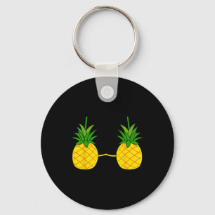 Pineapple Bra Costume Cute Easy Fruit Halloween Gi Key Ring