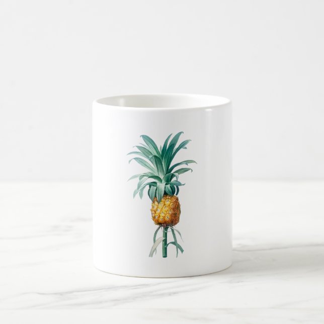 pineapple branch coffee mug (Center)