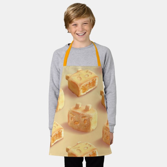 Pineapple Cake Apron (Worn)