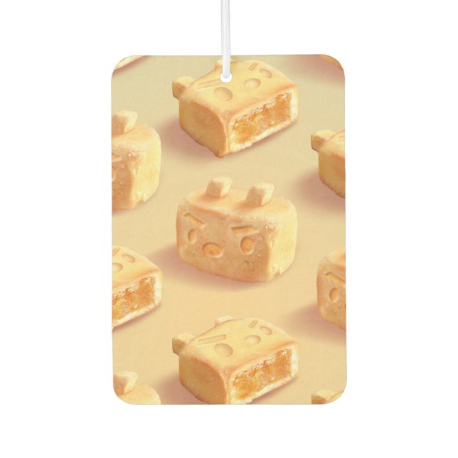 Pineapple Cake Car Air Freshener (Front)