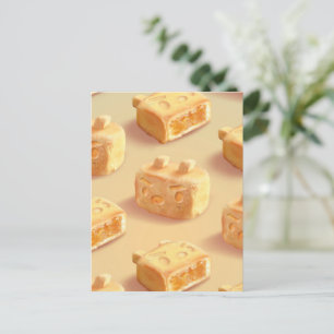 Pineapple Cake Holiday Postcard