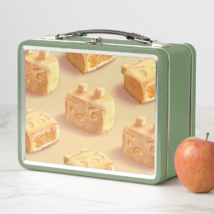 Pineapple Cake Metal Lunch Box
