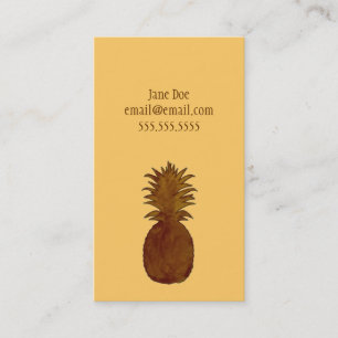 Pineapple Calling Card