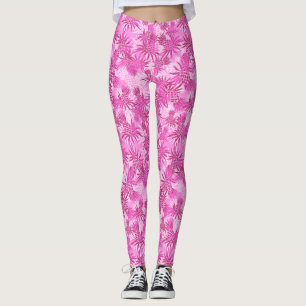 Pineapple Camo Hawaiian Tropical Leggings