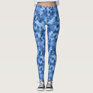 Pineapple Camo Hawaiian Tropical Leggings