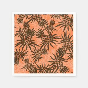 Pineapple Camo Hawaiian Tropical Napkin
